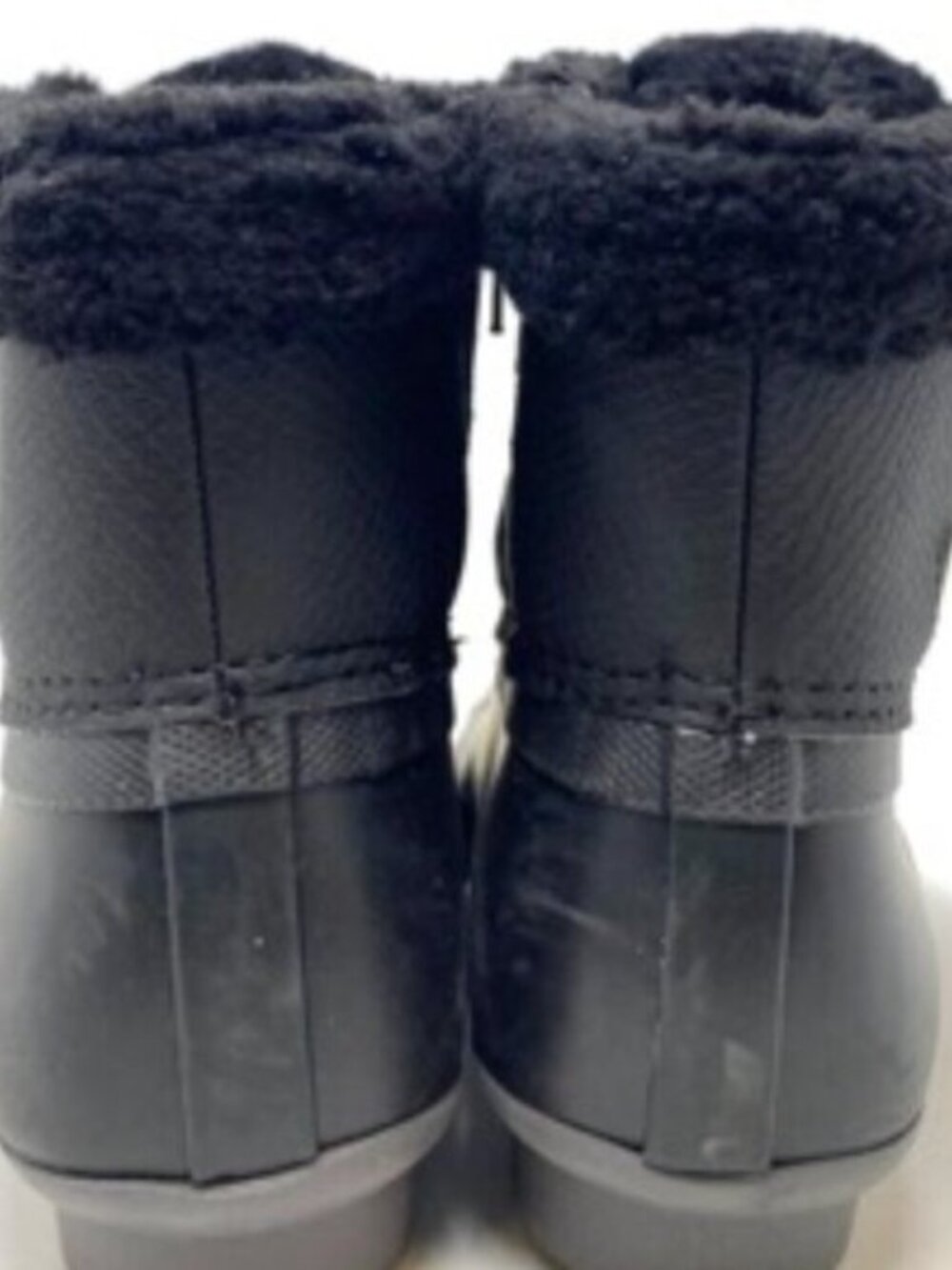 Sperry Alpine STK166416 Winter Snow Rain Saltwater Black Lace Up Women's Size 5 - Picture 5 of 9